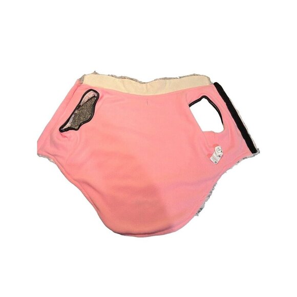 Pet Life Luxe Large "Pinkachew" Charming Designer Faux Fur Dog Coat Jacket Pink - Picture 4 of 12
